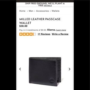 Timberland wallet